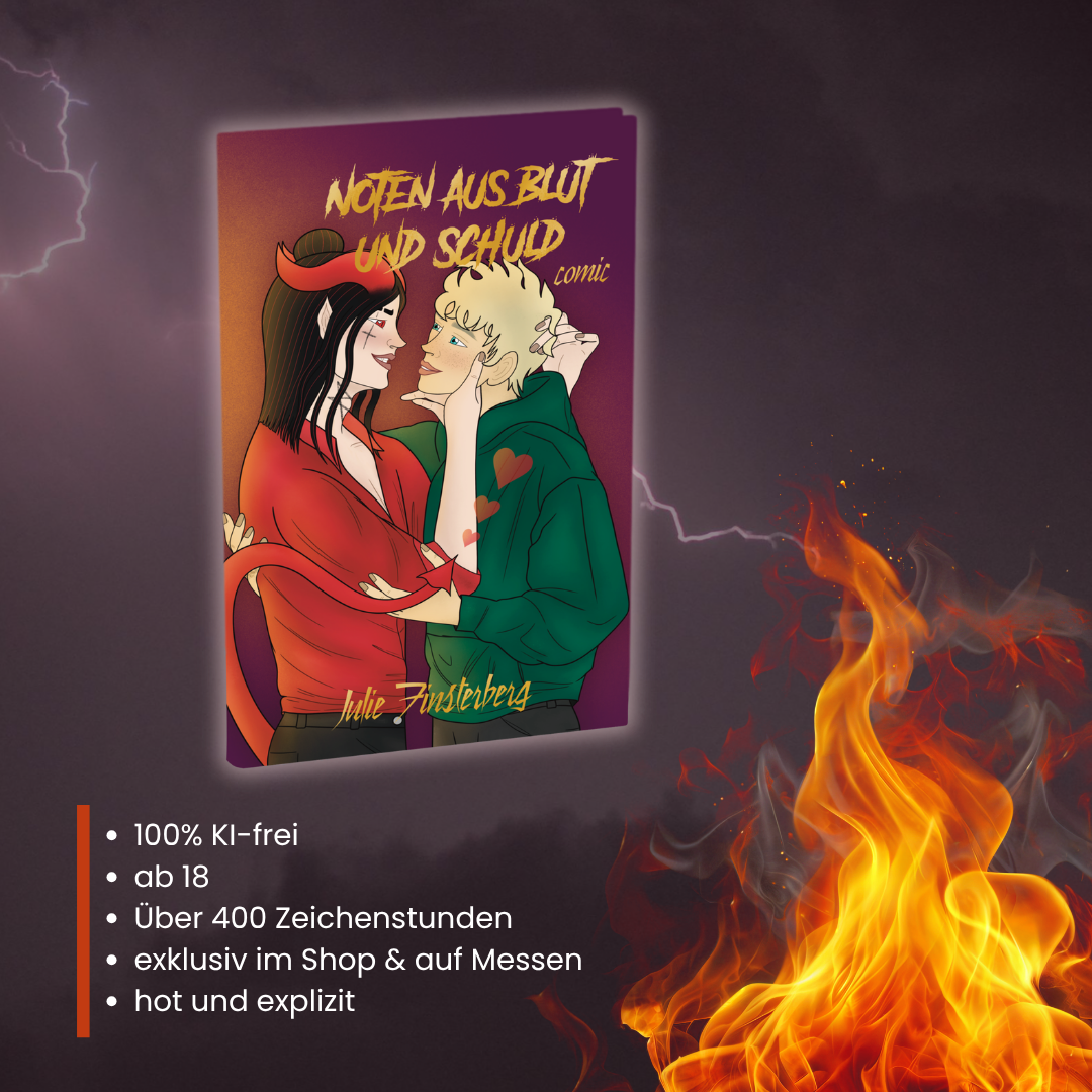 Vorbestellung: Comic - Noten aus Blut und Schuld